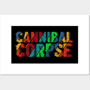 vintage color Cannibal Corpse Posters and Art